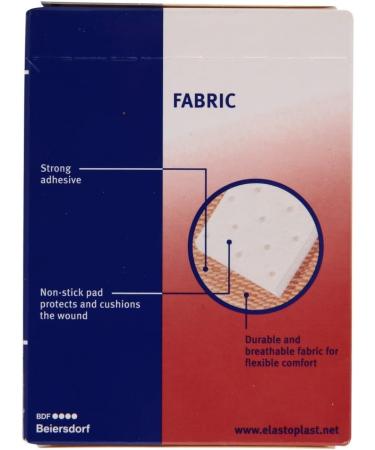 Elastoplast Fabric Extra Flexible Breathable 40 Plasters | Water Repellent | 40 Piece Assortment - Buy Online on GoSupps.com