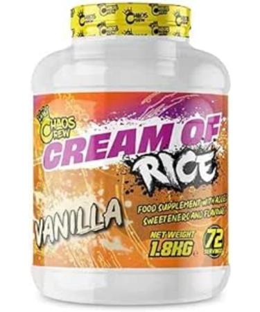 CHAOSCREW Cream of Rice, Vanilla, 1.8kg