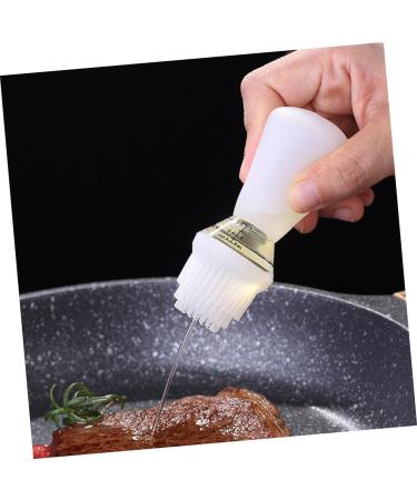 Zerodeko 1pc Oil Brush Bottle Glass Home Oil Bottle Barbecue Brush Kitchen Glass Oil Bottle Barbecue Oil Bottl Seasoning Oil Containers Cooking Oil Container Bbq Decanter White Plastic Seal 18X5X4CM White - Buy Online on GoSupps.com
