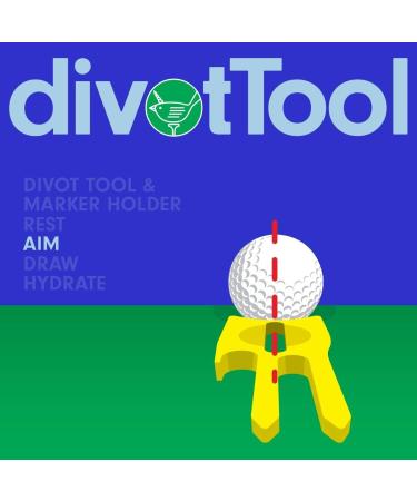 Birdicorn 6-in-1 Golf Divot Tool Black - Premium Golf Accessories - Buy Online on GoSupps.com