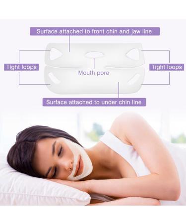 Nmbol V-Shape Facial Mask 4 Pieces Face Mask in V-Shape Firming Ear Hook Mask Double Chin Face Mask in V-Shape Face Skin Moisturising for Firming Pull-Up Mask in V-Shape - Buy Online on GoSupps.com