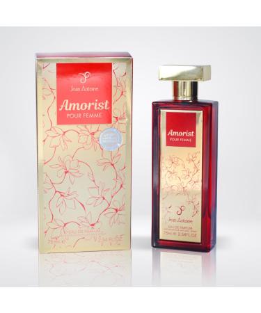 Almas Perfumes JEAN ANTOINE Eau De parfum AMOREST - Sweet Smelling Spray - 100ML 3.4FL OZ - Long-Lasting Aroma - Luxurious Scent of Arabia for Women