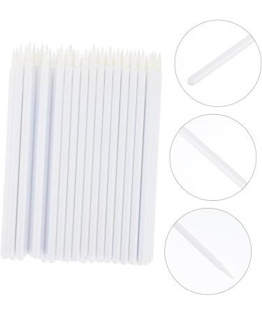 POPETPOP 100pcs Disposable Eyeliner Brush Eyeliner Pencil Graphic Eyeliner Brush Girls Eyeliner Applicator 9x6.5cm White - Buy Online on GoSupps.com