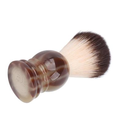 Premium Men's Shaving Brush with Resin Grip | Portable & Stylish Beard Rasier Brush for Facial Care at Home & Travel - Buy Online on GoSupps.com
