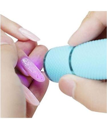 Glamza White Professional Mini Portable Travel Nail Cure LED Light Lamp Fast Gel Nail Dryer - Buy Online on GoSupps.com