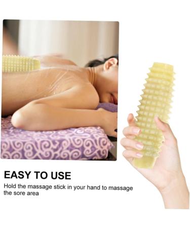 Shop Gogogmee Jade Massage Tool Handheld Muscle Roller Stick for Neck Legs & Back Relief - Buy Online on GoSupps.com