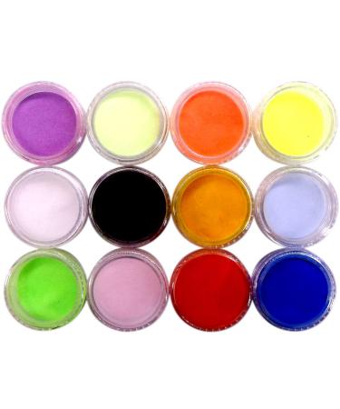 Premium Nail Art Set - Acrylic Primer Glitter Powder Tip Brush & Glue | Perfect Gift for Nail Enthusiasts - Buy Online on GoSupps.com