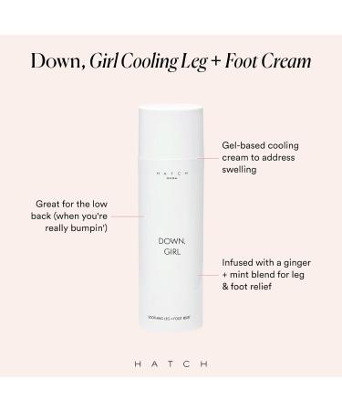 HATCH Maternity Skincare Bundle Hydrating Nipple + Lip Rescue Balm (1 oz) & HATCH Down Girl Cooling Leg + Foot Cream (5 oz) for Pregnancy & Beyond - Buy Online on GoSupps.com
