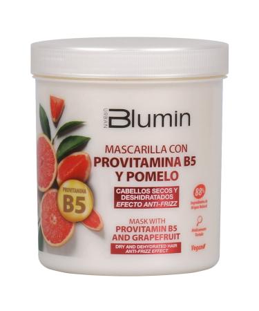 Blumin Anti-Frizzy-Effect Hair Mask with Grapefruit and Provitamin B5 for Dry and Dehydrated Hair 700 ml - Buy Online on GoSupps.com