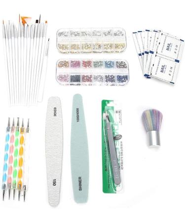 Different Gift Fit Woman Nail Pen Designed For Nail Art Nail File for Home Beauty Salon - Buy Online on GoSupps.com