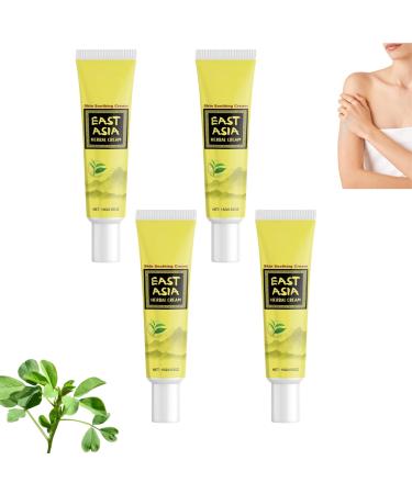 Ensemble base de plantes naturelles d'Asie de l'Est lotion contre l'ecz ma base de plantes chinoises hydratant naturel pour le visage et le corps soins de la peau hydratants et apaisants (4pcs)