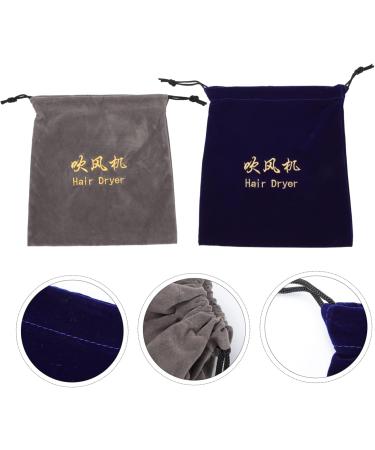 Baluue 8 Pcs Storage Bag Hair Dryer Travel Bag Hair Tools Bag Multifunctional Bag Dust Bag Flocking Cloth - Buy Online on GoSupps.com