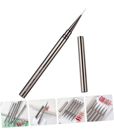BELLIFFY Nail Art Drawing Pen Nail Art Pens Nail Drawing Pens Nail Art Liner Pens Nail Pens Nail Art Supplies Manicure Drawing Tool Nails Brush Pen Nail Salon Supplies Nail Line Pens 18x1cm As Shown 1 - Buy Online on GoSupps.com