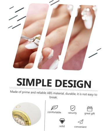 ibasenice 1 Set Electric Manicure Nail Kits Electric Nail Automatic Nail File Electric Fingernail Clippers Fingernail Fingernail Cuticle Baby Kit White Abs Aldult 8x8cm White - Buy Online on GoSupps.com