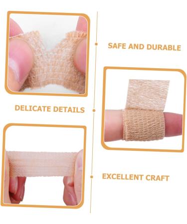 BESPORTBLE Finger Self Adhesive Sports Wrap Nonwoven Medical Tape Bandages (450x2.5cm) for Pets & Lovers Adjustable Durable & Easy to Use - Buy Online on GoSupps.com