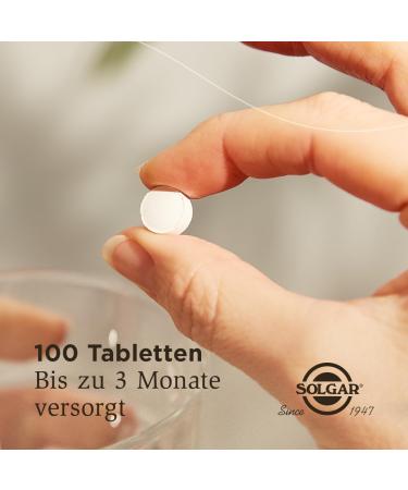 Buy Solgar Zinc Picolinate - High Bioavailability for Immune Support & Healthy Skin Hair Nails | 100 Vegan Tablets - Fast International Shipping - Buy Online on GoSupps.com