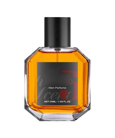 VEFSU Perfume Light Fragrance Wood Fragrance And Natural Release of Male Charm Body Spray Long Lasting Exudes Charm 50ml (Black One Size) 1 Fl Oz (Pack of 1) Black
