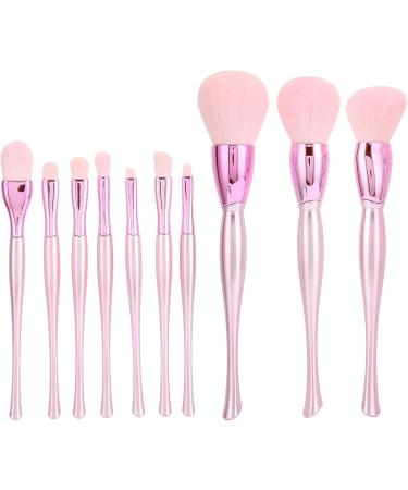 Verdant Touch 10 Pcs Professional Makeup Brush Set Foundation Concealer Powder Blush Eyeshadow Brush Set for Daily Makeup - Buy Online on GoSupps.com