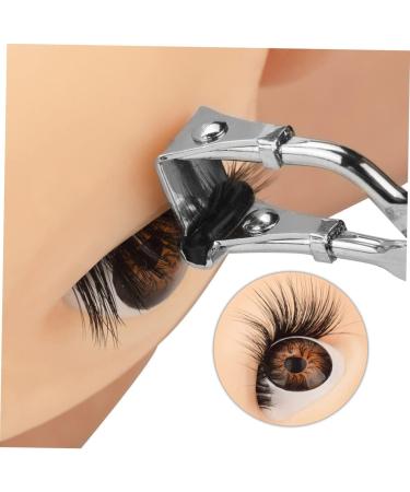 Healeved Partial Eyelash Curler Eyelash Curler for Makeup Portable Eyelash Curler Mini Hand Lash Curler Tool for Makeup Lash Curls Tools Lash Clip Curly Accessories Miss Stainless Steel 9.60X6.70X0.90CM - Buy Online on GoSupps.com