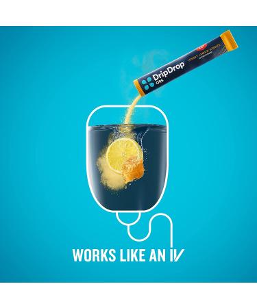 DripDrop Hydration Electrolyte Powder Packets - Hot Classics Variety Pack - 16 Count Spiced Apple Cider, Hibiscus, Honey Lemon Ginger, Decaf Green Tea - Buy Online on GoSupps.com