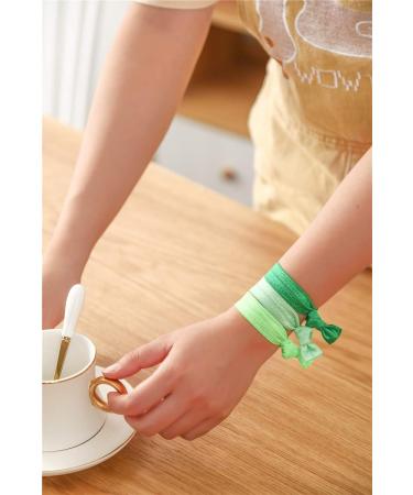 20-Pack Red Hair Ties Ponytail Holders - Yoga Twist Hair Bands Accessories - Buy Online on GoSupps.com