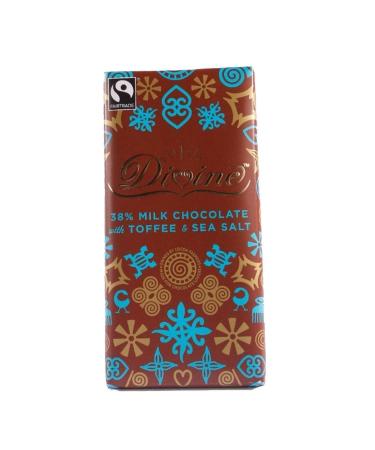 Divine Divine | Milk Chocolate Caramel and Sea Salt | 1 x 90 g