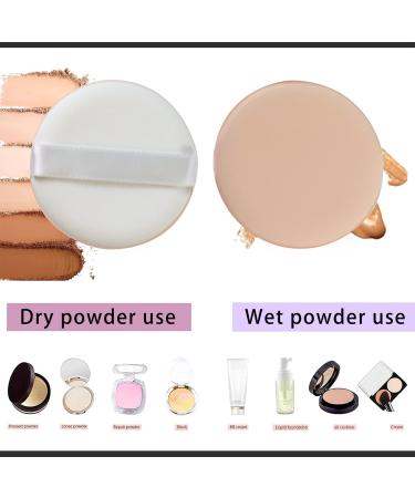 GZHAIMAI 14-Piece Powder Puff Set - Round Makeup Sponges for BB Cream Liquid Foundation & Loose Powder | Professional Makeup Tools - Buy Online on GoSupps.com