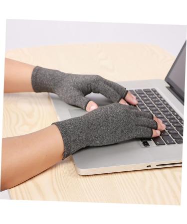 Healvian Compression Gloves - 2 Pairs of Half Finger Sports Gloves for Indoor Care | Shop Internationally - Buy Online on GoSupps.com