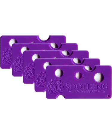 Buy Soothing Wellness Essentials 5 Pack Essential Oils Opener Key Tool Set - Orchid Purple | Perfect Accessory for Roller Balls & Bottle Caps | International Shipping Available - Buy Online on GoSupps.com