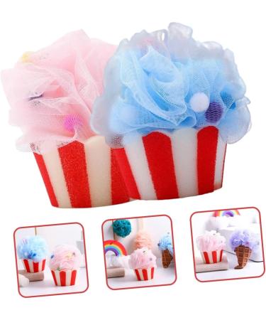 Buy Hemoton 2pcs Cartoon Bath Ball - African Body Cleaning Sponge & Shower Loofah for Men & Women | Travel Accessories - Buy Online on GoSupps.com