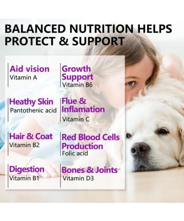 15 in 1 Multivitamin with Glucosamin and Probiotic Soft Chews (2 Packs) for Dogs. Multivitamin for Hip Joint Skin Coat Gut Health and Immune System with Duck Flavour for All Dogs (120 Chews). - Buy Online on GoSupps.com