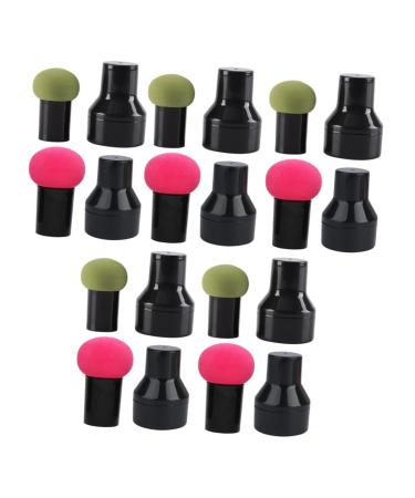 minkissy Simple Puff 20 Sets Mushroom Head Puff Non Latex Hydrophilic Polyurethane Beauty Egg Girl Makeup Pad