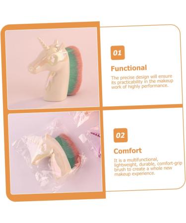 HAPINARY Nail Dust Cleaning Powder Makeup Brush Facial Cleaning Brush Stamping Nail Polish Sunglasses Display Stand Face Cleaner Brush Fingernail Scrub Brush Grip Make up Plastic - Buy Online on GoSupps.com