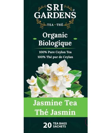 Sri Gardens Tea Jasmine Tea Bags 20 count - Buy Online on GoSupps.com