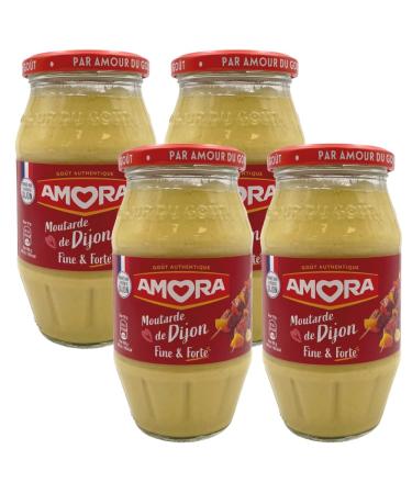 Amora Dijon Mustard 430g x 4