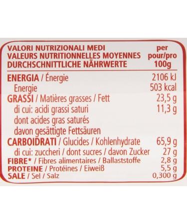  Italian Gourmet E.R. Pavesi Ringo Vanilla Cocoa Cookies 24 x 165g Cookies Italy Cookies Snack Cookies + Italian Gourmet Polpa 400g - Buy Online on GoSupps.com