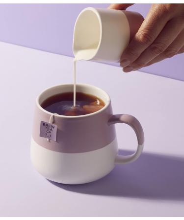 Brew Tea Co Earl Grey Teabags - Citrussy Flavour - 25 Count in Classic Purple Tin - Buy Online on GoSupps.com