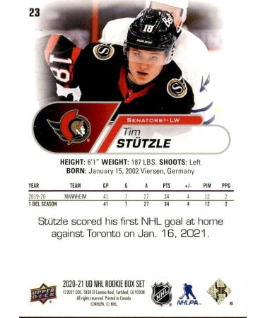 2020 2021 Upper Deck NHL Limited Edition Star Rookies Factory Sealed 25 Card Set - Buy Online on GoSupps.com