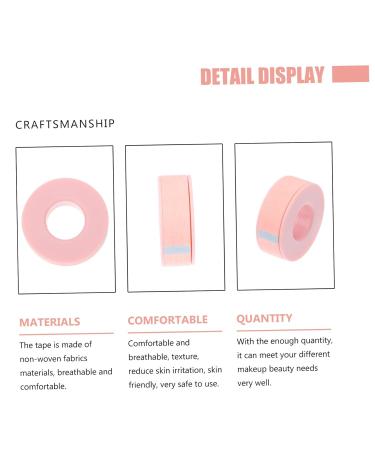 POPETPOP 1pc Makeup Tape Adhesive Tape Glue Tape Grip Tape Breathable Lash Tape Lash Extension Tape K Tape Adhesive Lashes Tape Ktape Lash Lift Tape Non-woven Fabric Make up Extension Belt - Buy Online on GoSupps.com