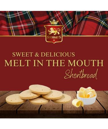 Stewart's - London Shortbread Tin (150g) - Traditionally Made Luxury Scottish Shortbread Delicious Melt-In-Mouth Biscuits Ideal Collectable Treat to Share 40 Years Heritage 1 x 150g London Eye & Big Ben Tin - Shortbread - Buy Online on GoSupps.com