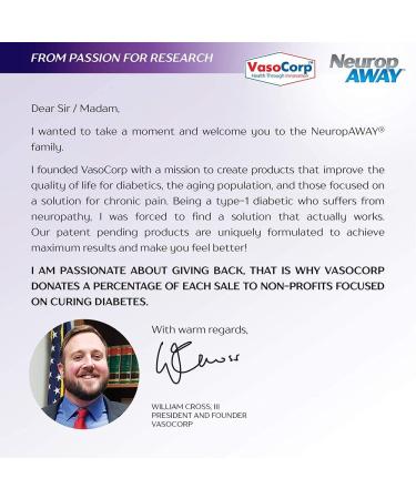 NeuropAWAY PM Nighttime Nerve Support Formula - Relieve Nerve Discomfort & Burning Sensation in Fingers, Hands, Toes & Feet - Patented 60 Capsules - Buy Online on GoSupps.com