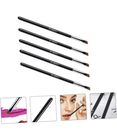 Beavorty 5pcs Makeup Brush Thin Eyeliner Brush Makeup Tool Oblique Eyeliner Brush Eye Brush Girl Flat Brush - Buy Online on GoSupps.com
