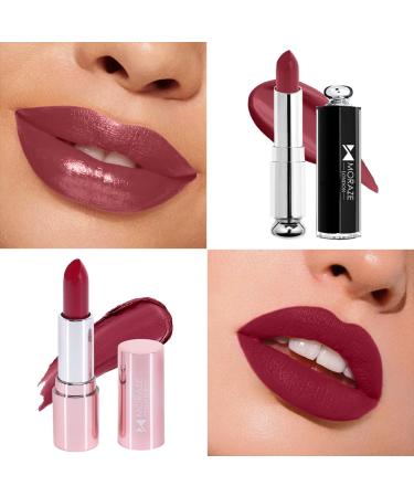 Pack of 2 Waterproof Creamy Lipsticks - Long-Lasting & Versatile | EyesU + SeeU 8.5g | International Shipping - Buy Online on GoSupps.com