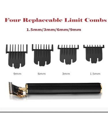 Hair Clippers for Men Electric Pro Li Outliner Grooming Rechargeable Cordless Close Cutting T-Blade Trimmer for Men 0mm Baldheaded Hair Clippers Zero Gapped Detail Beard Shaver Barbershop (Black) - Buy Online on GoSupps.com