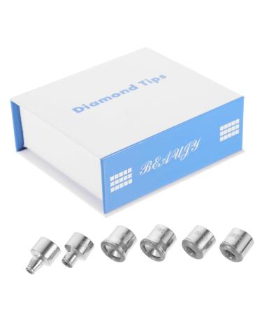 DOITOOL Diamond Micro-carving Head Skin Care Tips Facial Peeling Skin Cleansing Replacement Tips Facial Wand Substitute Beauty Equipment White