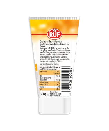 Buy Call Orange Paste - Natural Aroma for Doughs & Creams - Gluten-Free Vegan 50g Dosing Tube - Buy Online on GoSupps.com