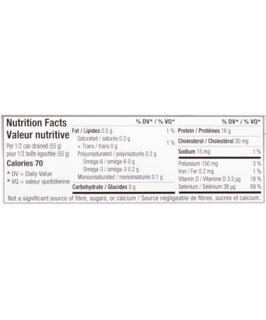 Clover Leaf Solid White Tuna Low Sodium Albacore In Water - 170g 24 Count - Canned Tuna - Excellent Source Of Protein - 16g Of Protein Per 55g Serving Drained - 100% Wild-Caught and Traceable Tuna - Buy Online on GoSupps.com