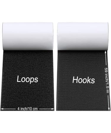 Non Slip Cushion Pad - 4x5ft Black Roll with Adhesive for Couch Cushions - Stop Sliding - Buy Online on GoSupps.com