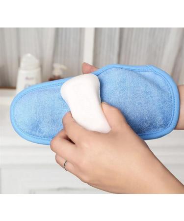 3PCS Bathing Mittens for Soft Skin Care, Face and Body Wash Massage Spa - Adults and Kids (Random Color) - Buy Online on GoSupps.com