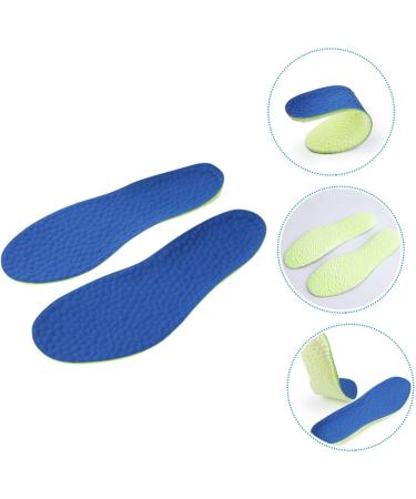 Beaupretty Sports Insoles - Comfortable Foaming Inserts for Men & Women | Sweat-Absorbing Shoe Insoles - 27x9.8cm Blue - Buy Online on GoSupps.com